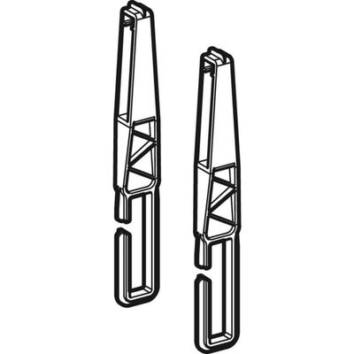 Geberit Verlängerung, für Spülventil zu Monolith Sanitärmodul, für WC 114 cm Bild 2