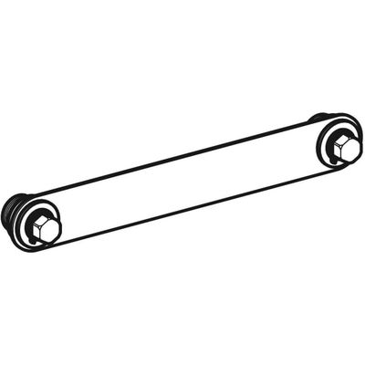 Geberit Mapress Distanzplatte Stahl, als Montagehilfe, für Gaszaehleranschlüsse, Farbe grau Bild 4