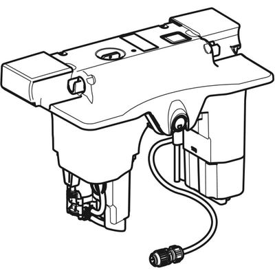 Geberit Funktionseinheit für AquaClean Sela, Farbe weiß Bild 2