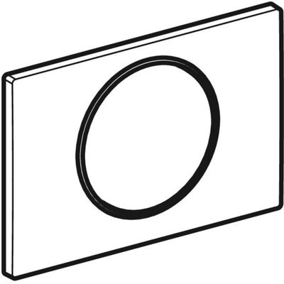 Geberit Sigma10 Betätigungsplatte hochgl.-chrom / mattchromom/hochgl.-, 14 x 246 x 164 x 140 mm, Farbe chrom Bild 5