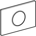 Geberit Sigma10 Betätigungsplatte, für WC-Steuerung elektronische Spülauslösung weiss / hochglanz-verchromt, 14 x 246 x 164 mm, Farbe weiß, chrom Bild 4