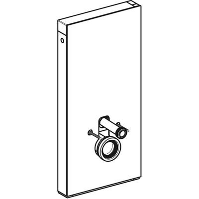 Geberit Monolith Sanitärmodul, für Wand-WC 101 cm, Farbe weiß Bild 4