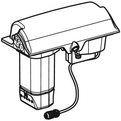Geberit Funktionseinheit für AquaClean Sela (bis Baujahr 2018), Farbe weiß Bild 2