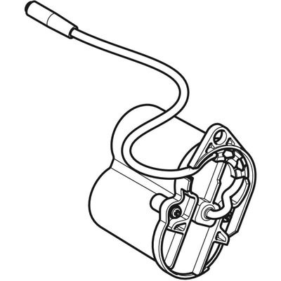 Geberit Batteriefach zu WC-Steuerung Bild 2