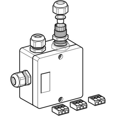 Geberit Elektroanschlussdose, für AquaClean Bild 2