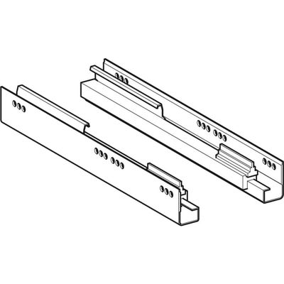 Geberit Set Schubladenschienen für Waschtisch-Unterbau Xeno, Länge 350 mm Bild 2