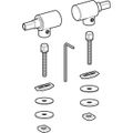 Geberit Set Scharniere, für WC-Sitz Joly, mit Absenkautomatik, 59811400, Farbe silberfarben Bild 2