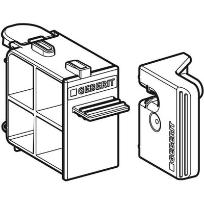 Geberit Schublade, für Einwurf, für Spülkastenstein, DuoFresh Stick Bild 2
