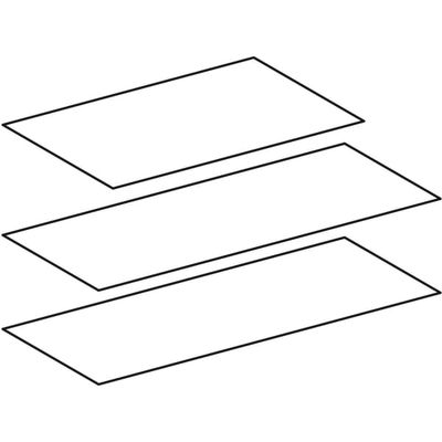 Geberit Set Antirutschmatten für Waschtisch-Unterbau it!, Breite 700 mm Bild 2