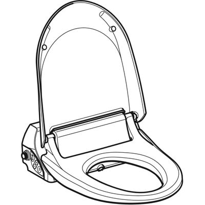 Geberit AquaClean 4000 WC-Aufsatz, Farbe weiß Bild 5