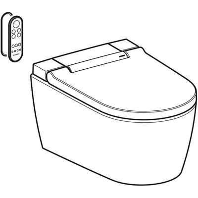 Geberit AquaClean Sela WC-Komplettanlage Wand-WC, Farbe weiß Bild 5