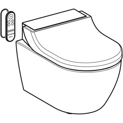 Geberit AquaClean Tuma Comfort WC-Komplettanlage Wand-WC, Farbe weiß Bild 5