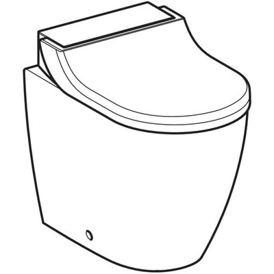 Geberit AquaClean Tuma Classic WC-Komplettanlage Stand-WC weiss, Farbe alpinweiß Bild 6