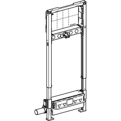 Geberit Duschelement 130 cm, mit Wandablauf, für Wandarmatur, FB-Aufbauhöhe, ab Baujahr 9 cm, 1300 mm Bild 6