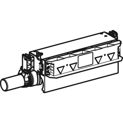 Geberit Duschelement, mit Wandablauf, FB-Aufbauhöhe 9-20 cm, 165 x 420 mm, Farbe grau Bild 6