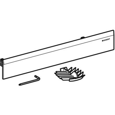 Geberit Fertigbauset, für CleanWall Wandablauf Kunststoff, Farbe schwarz Bild 4