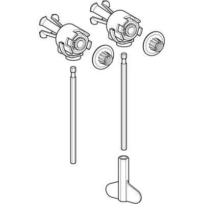 Geberit Befestigungsset, für Wandbidet Bild 2
