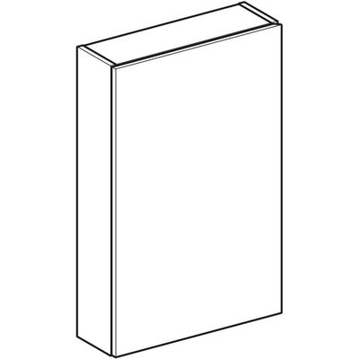 Geberit Haengeschrank rechteckig, 1 Tür 45 x 70 x 15 cm, 700 x 450 x 150 mm, Farbe eiche Bild 6