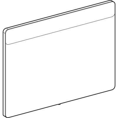 Geberit Option Lichtspiegel Beleuchtung oben, 90 x 65 x 3,5 cm, 650 x 900 mm Bild 6