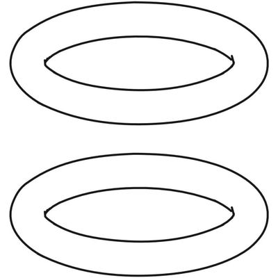 Geberit O-Ring-Set zu Wasserteil, für integrierte Urinalsteuerung Bild 2