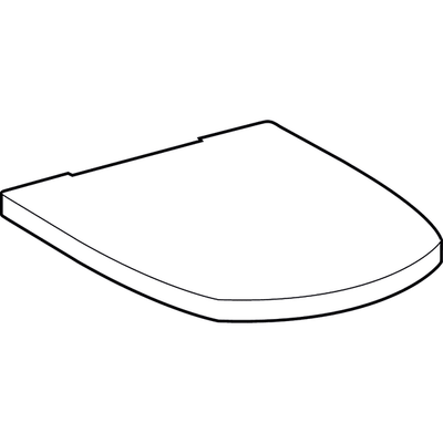Geberit Vitelle WC-Sitz, weiss Scharniere Edelstahl, Farbe weiß Bild 3