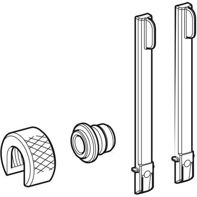 Geberit Zubehörset, für Servoheber hydraulisch Bild 2
