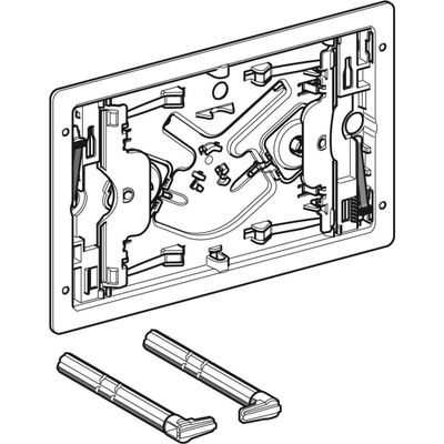 Geberit Befestigungsrahmen zu Sigma70 Betätigungsplatte Bild 2