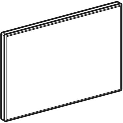Geberit Sigma Abdeckplatte weiss Glas, Farbe weiß Bild 5