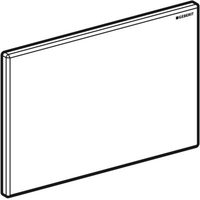 Geberit Sigma Abdeckplatte, Farbe silberfarben Bild 5