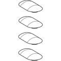 Geberit Set Puffer, für WC-Deckel 3 / 7 mm Bild 2