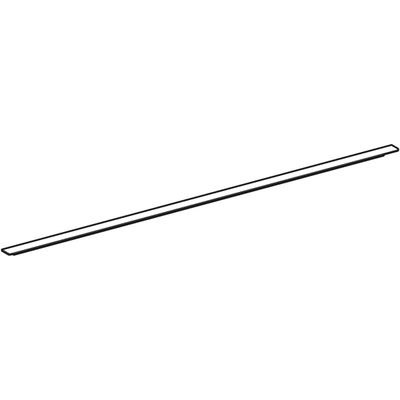 Geberit Griff, B:120 cm hochglanz, Farbe silberfarben Bild 5