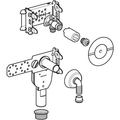Geberit Traverse, für Waschmaschine, Waeschetrockner und Geschirrspüler Bild 5