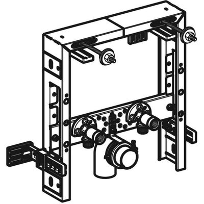 Geberit Waschtisch-Element, für Standarmatur, 350 x 340 mm Bild 5