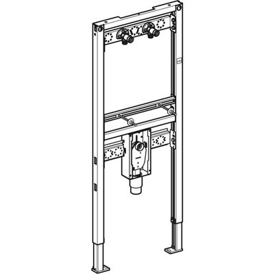 Geberit Waschtisch-Element 130 cm für Wandarmatur, mit UP-Geruchverschluss, 1300 x 500 mm Bild 5