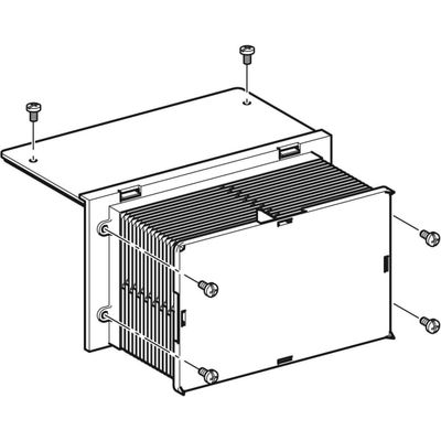 Geberit Bauschutz, für Unterputz-Spülkasten mit Betätigung von oben / vorne BH 82/9 Bild 2