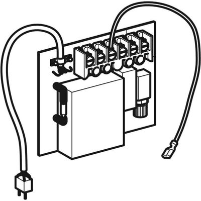 Geberit Steuerelektronik für Urinalsteuerung Bild 2