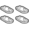 Geberit Set Ausgleichspuffer, für WC-Sitzring, für AquaClean 5000 / 5000plus Bild 2