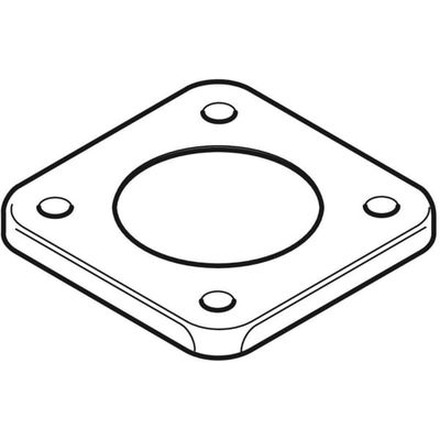 Geberit Bodendrücker pneumatisch, für WC-Steuerung Bild 2