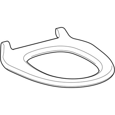 Geberit WC-Sitzring zu Balena 8000 / 8000plus, Farbe weiß Bild 3