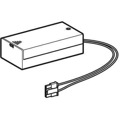 Geberit Batteriefach, für Urinalsteuerung und WT-Armaturen, mit elektr. Spülauslösung Bild 2