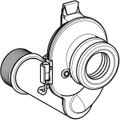 Geberit Geruchsverschluss, mit Sensor Abgang horizontal d50 Bild 2