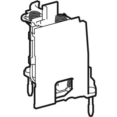 Geberit Batteriehalter zu Waschtischarmatur Typen 185 und 186 Bild 2