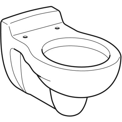 Geberit Bambini WWC, für Kinder, Tiefspüler, für WC-Sitz, KeraTect, Farbe weiß Bild 5