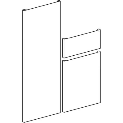 Geberit Schublade-/Front Set für Renova Plan Hochschrank, Breite: 390 mm, Bj 2021, Farbe weiß Bild 2