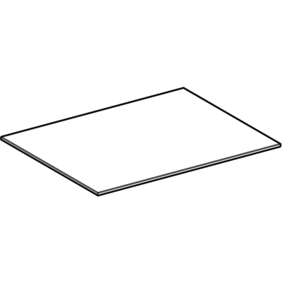Geberit Glaseinlegeboden, für Hochschrank Serie iCon, B:32.1 cm, T:25 cm, H:0.5 cm, 5 x 321 x 250 mm Bild 2