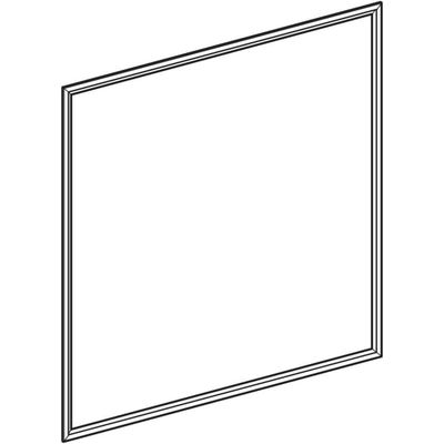 Geberit ONE Abdeckrahmen, für Spiegelschrank UP-Montage, 75 cm, Farbe weiß Bild 4
