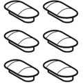 Geberit Set Puffer, für WC-Sitzring und WC-Deckel, für AquaClean Mera (Set 6 St.) Bild 2