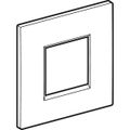Geberit Typ 30 Abdeckplatte für Urinalsteuerung Infrarot, Zinkdruckguss, 130 x 130 x 8 mm, Farbe weiß Bild 4