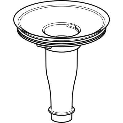 Geberit Geruchsverschlussadapter, für Preda Selva und Tamina Urinale Bild 2