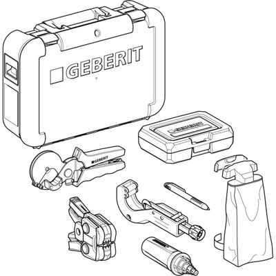 Geberit FlowFit Koffer bestückt, mit Einsatz 10-P, d16-40, Komp. 1 Bild 4